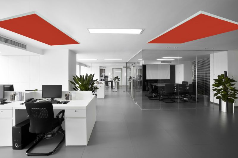 Deckensegel im Büro