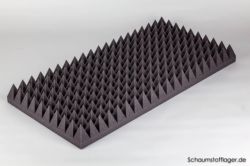Pyramidenschaumstoff als edle Variante der Schalldämpfung hier online bestellen