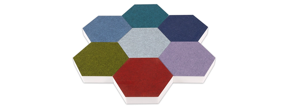Hexagon Akustikelemente