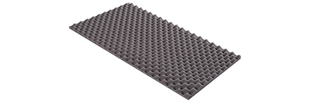 Akustikschaumstoff - PU-Schaum mit MicroPor Technologie