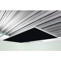 Stofffarbe des Deckensegels: Camira-ys009-schwarz