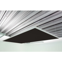 Stofffarbe des Deckensegels: Camira-ys046-dunkelgrau