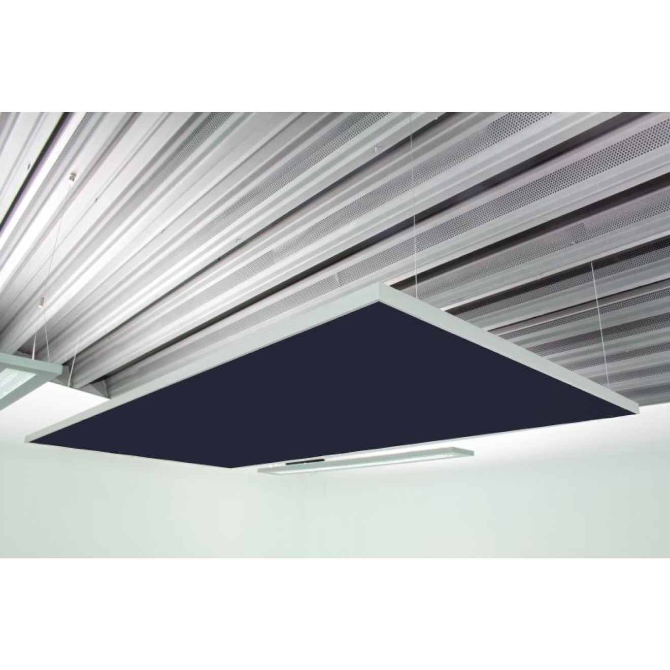 Deckensegel Akustiksegel mit Alurahmen 100cm x 200cm x 4cm, 66 wählbare Akustikstoffe