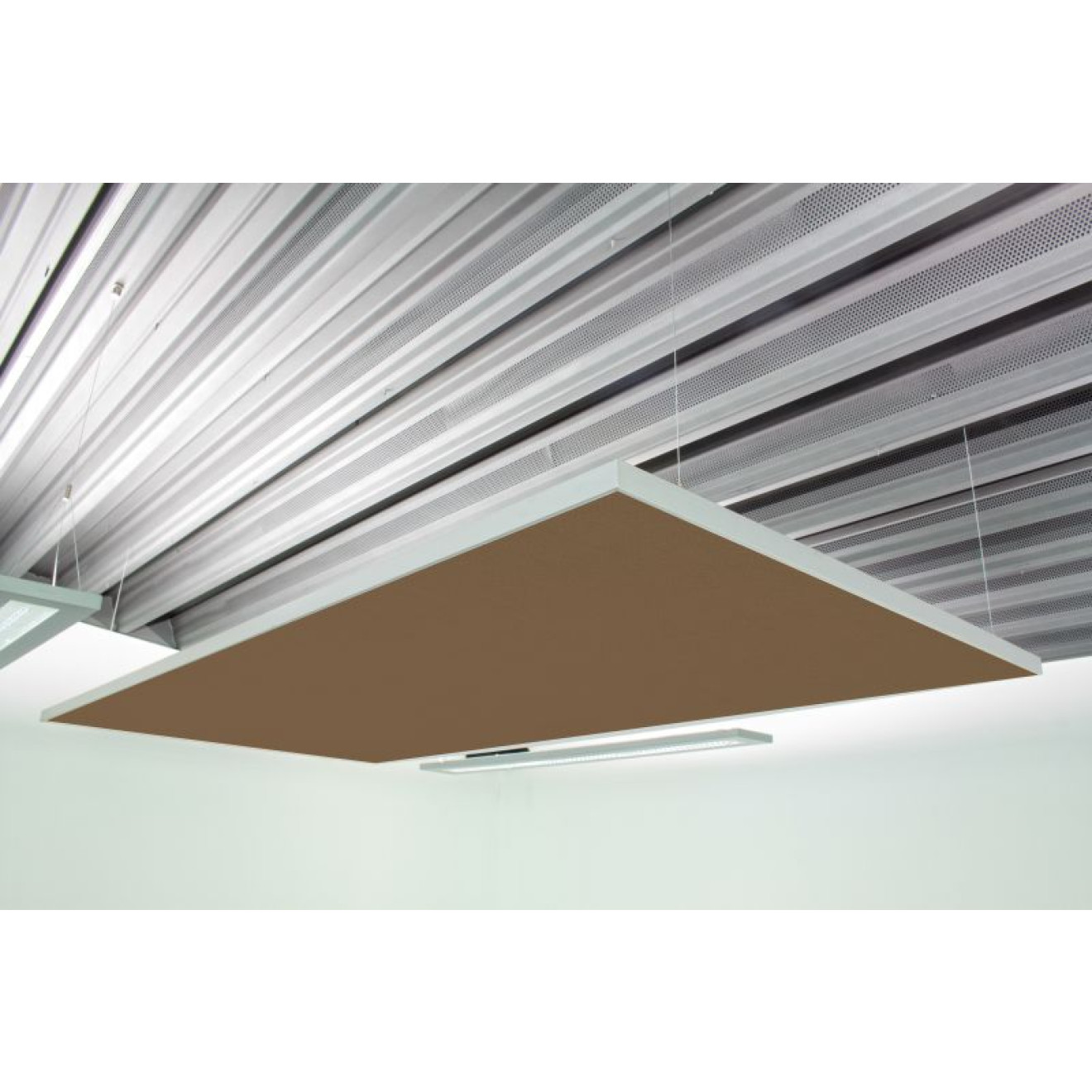 Deckensegel Akustiksegel mit Alurahmen 100cm x 200cm x 4cm, 66 wählbare Akustikstoffe