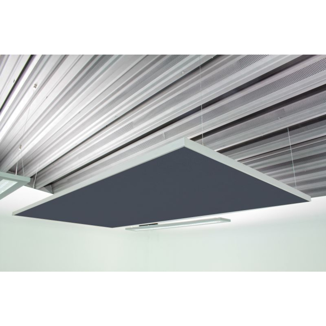Deckensegel Akustiksegel mit Alurahmen 100cm x 200cm x 4cm, 66 wählbare Akustikstoffe