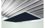 Deckensegel Akustiksegel mit Alurahmen 100cm x 200cm x 4cm, 66 wählbare Akustikstoffe, Stofffarbe des Deckensegels: Camira-ys026