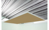Deckensegel Akustiksegel mit Alurahmen 100cm x 200cm x 4cm, 66 wählbare Akustikstoffe, Stofffarbe des Deckensegels: Camira-ys071