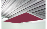 Deckensegel Akustiksegel mit Alurahmen 100cm x 200cm x 4cm, 66 wählbare Akustikstoffe, Stofffarbe des Deckensegels: Camira-ys101