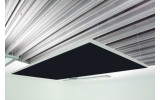 Deckensegel Akustiksegel mit Alurahmen 100cm x 200cm x 4cm, 66 wählbare Akustikstoffe, Stofffarbe des Deckensegels: Camira-ys145