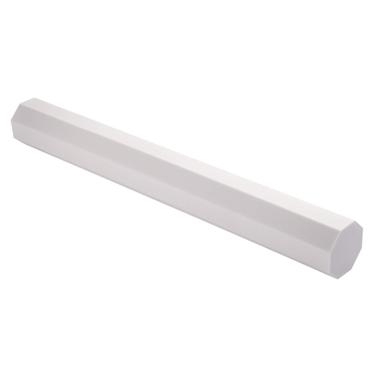 Baffel aus Basotect® G+ achteckig 12 x 12 x 100cm, hellgrau