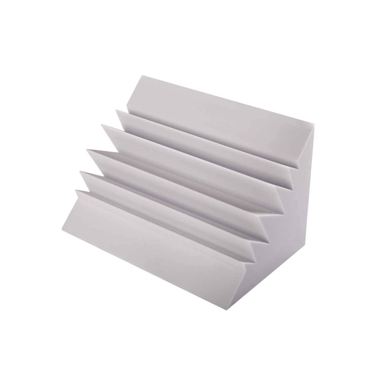 Spezial Bassabsorber aus Basotect® 60cm x 37cm x 37cm hellgrau