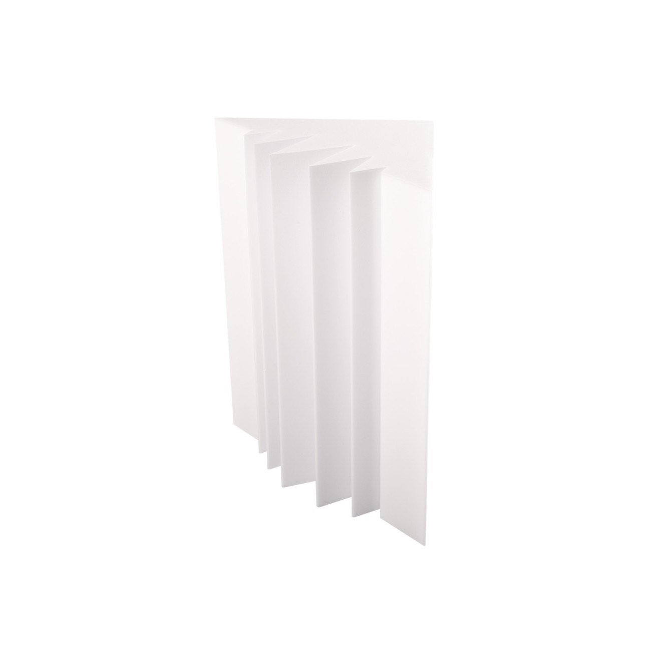 Spezial Bassabsorber aus Basotect® 60cm x 37cm x 37cm weiss