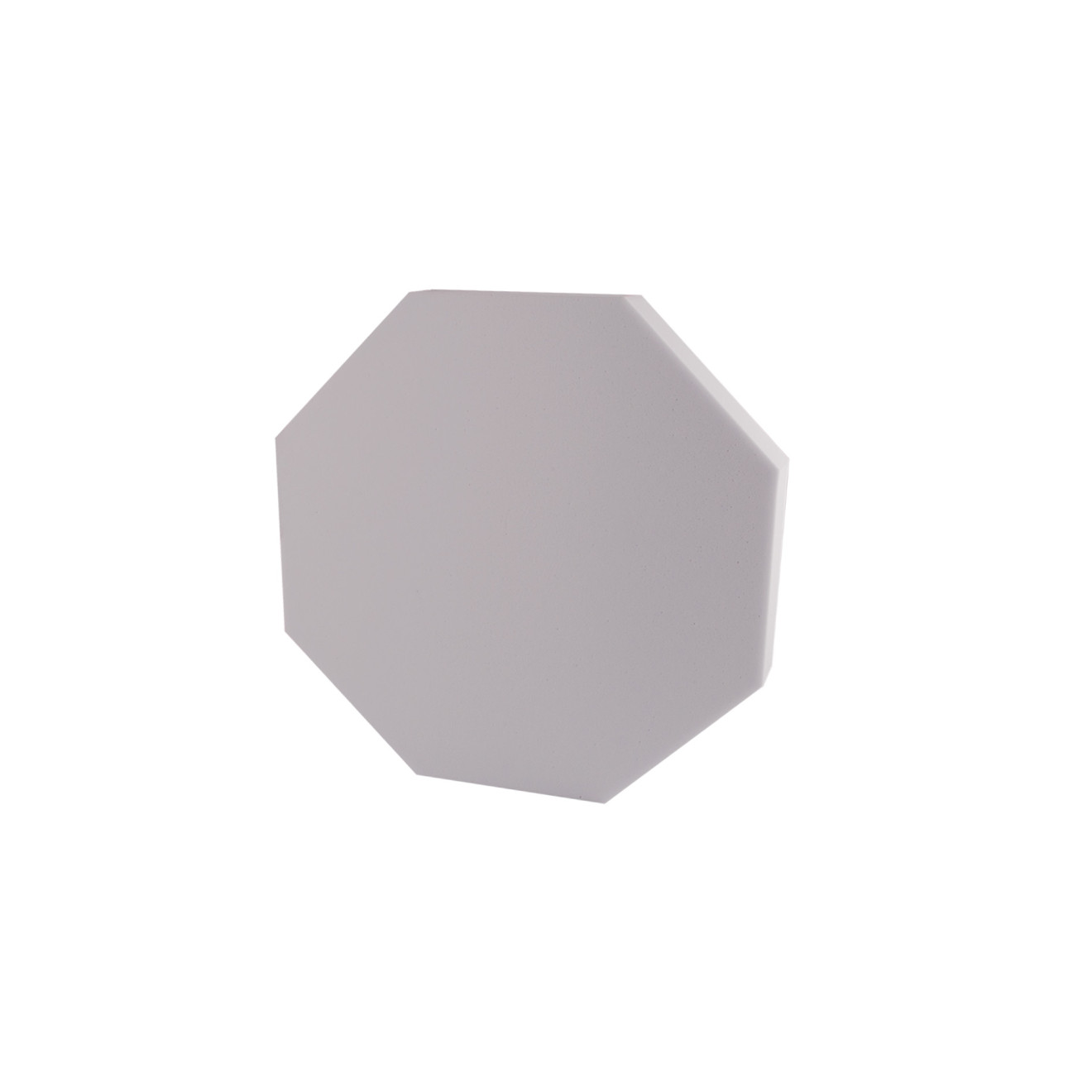 Octa aus Basotect® G+ 50 x 50 x 5cm, hellgrau