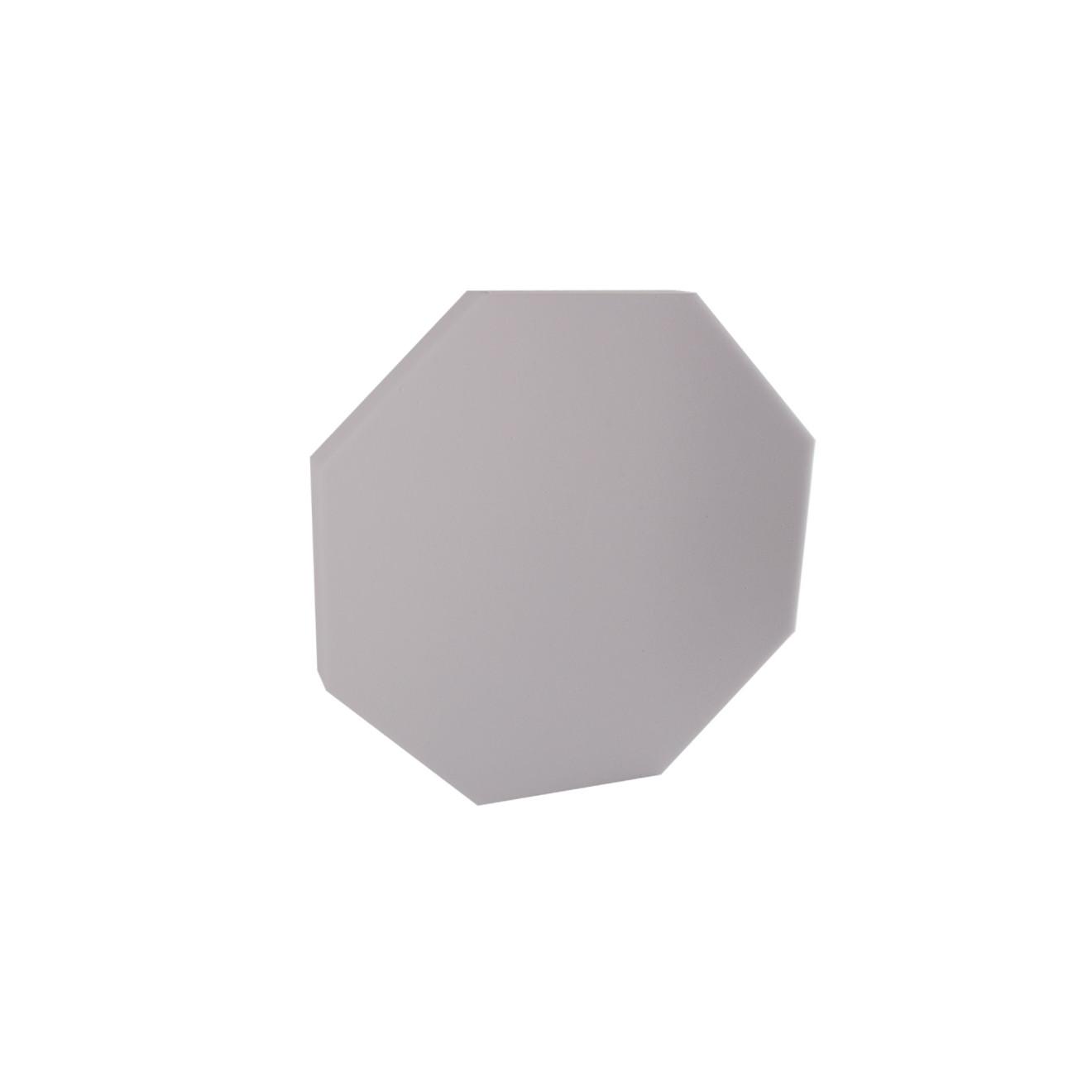 Octa aus Basotect® G+ 50 x 50 x 5cm, hellgrau