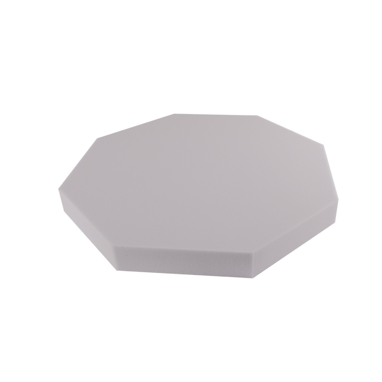 Octa aus Basotect® G+ 50 x 50 x 5cm, hellgrau