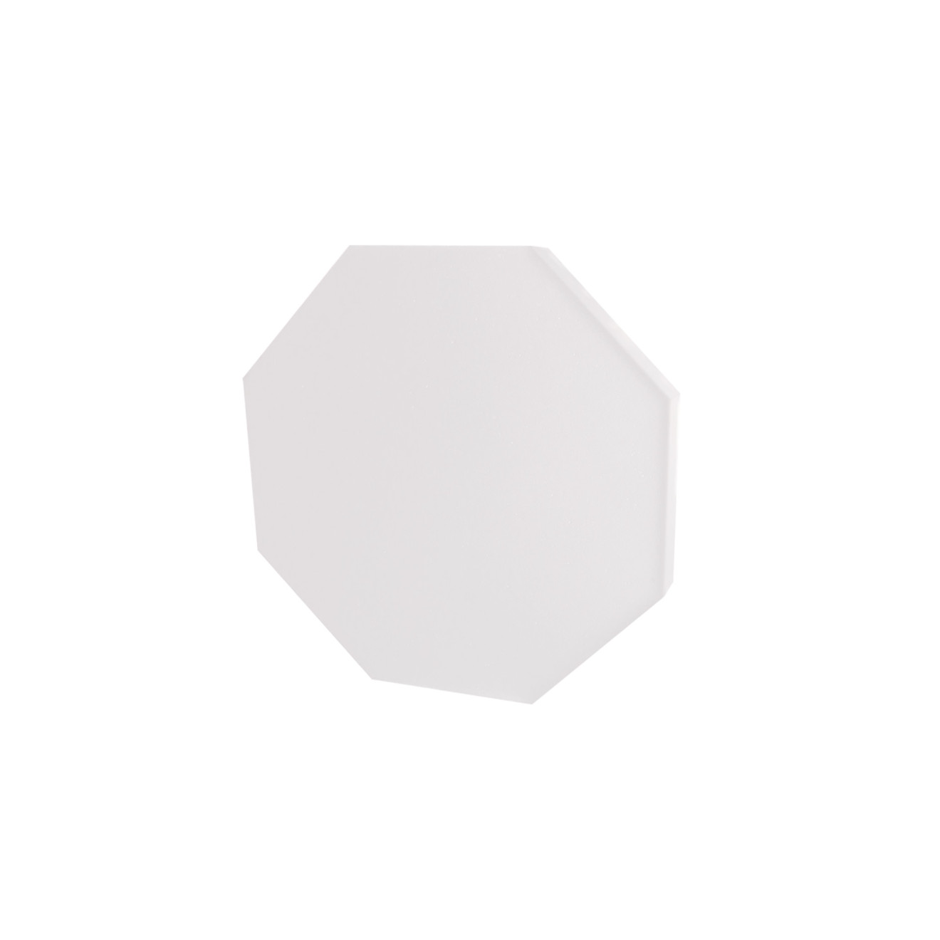 Octa aus Basotect® 50 x 50 x 5cm, weiss