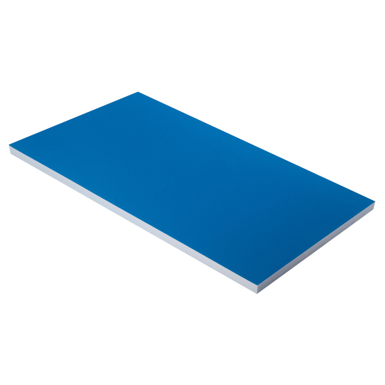Absorber aus Basotect® 100cm x 50cm x 3cm, blau