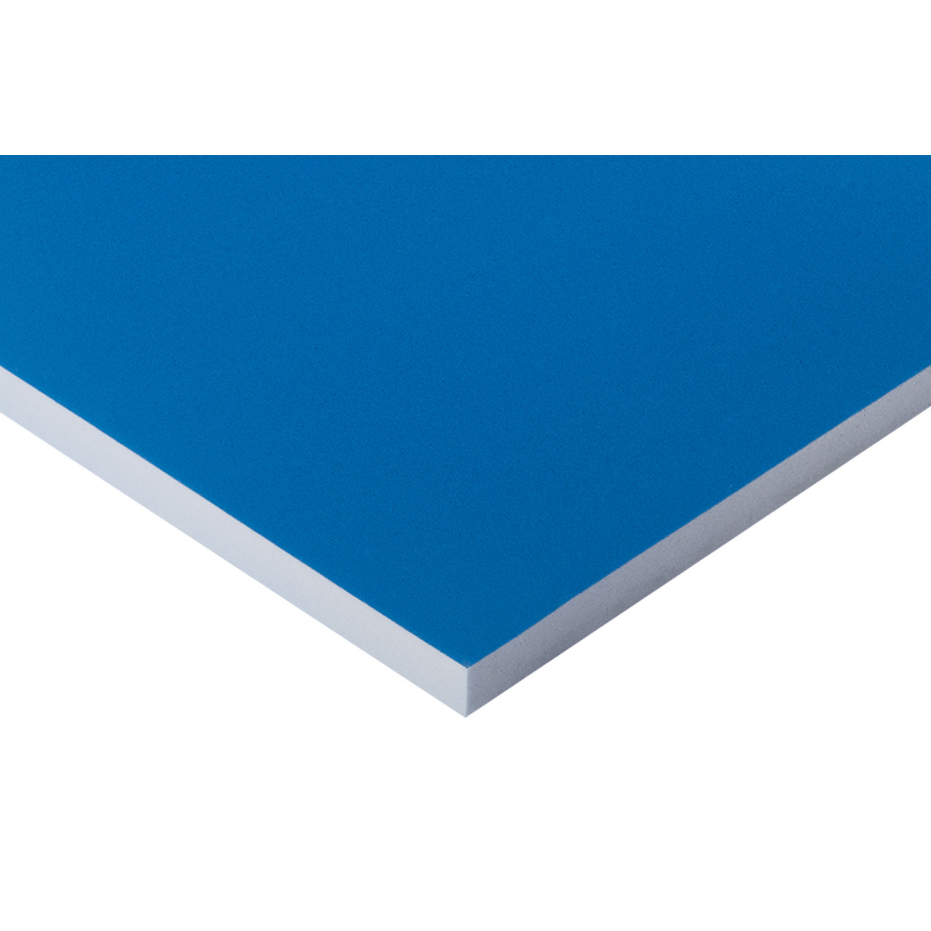 Absorber aus Basotect® 100cm x 50cm x 3cm, blau