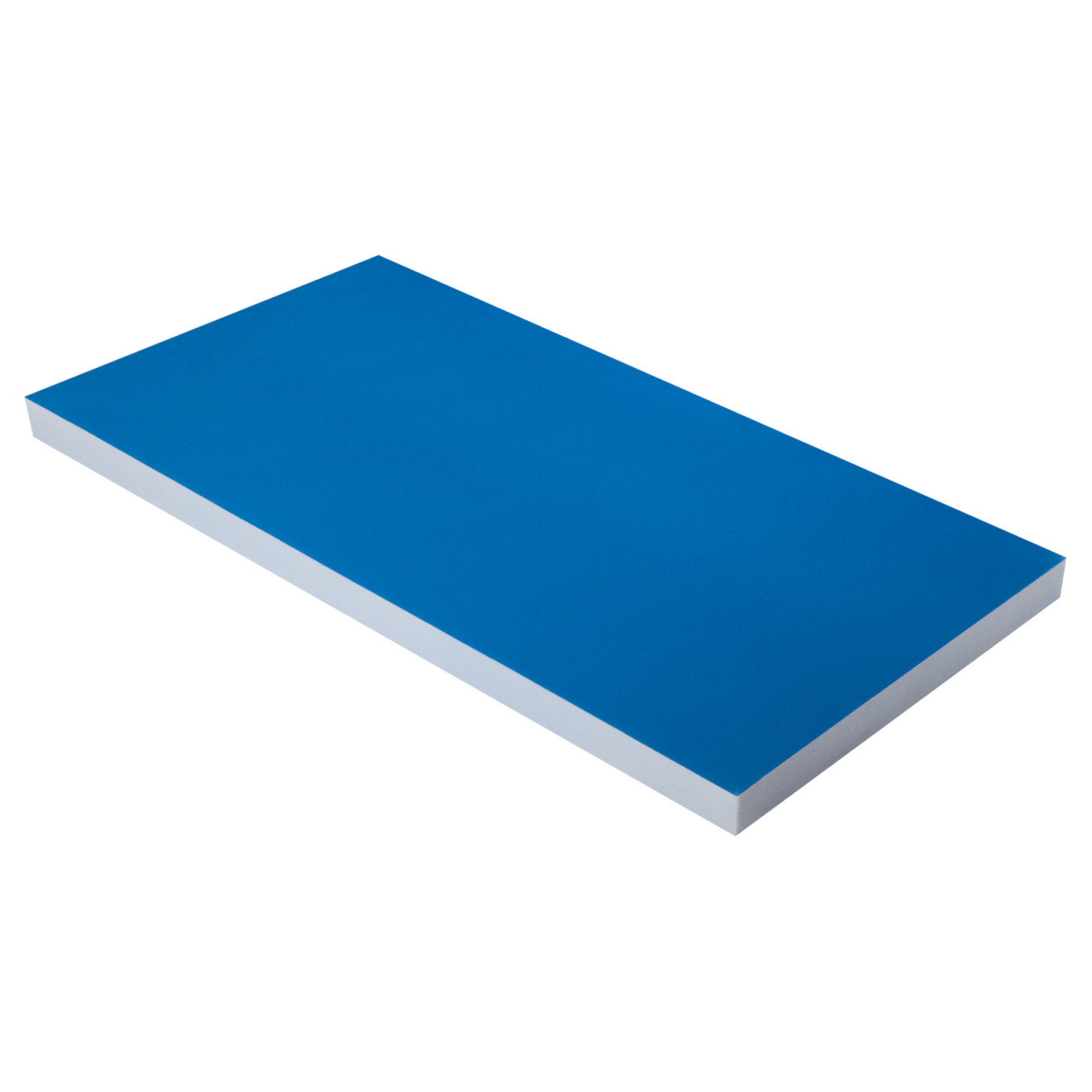 Absorber aus Basotect® 100cm x 50cm x 5cm, blau
