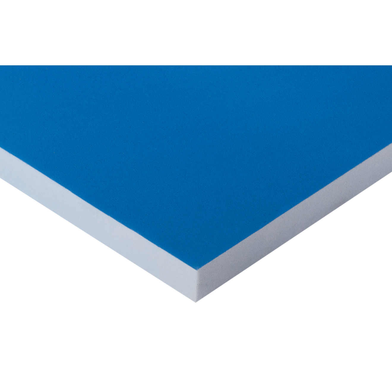 Absorber aus Basotect® 100cm x 50cm x 5cm, blau