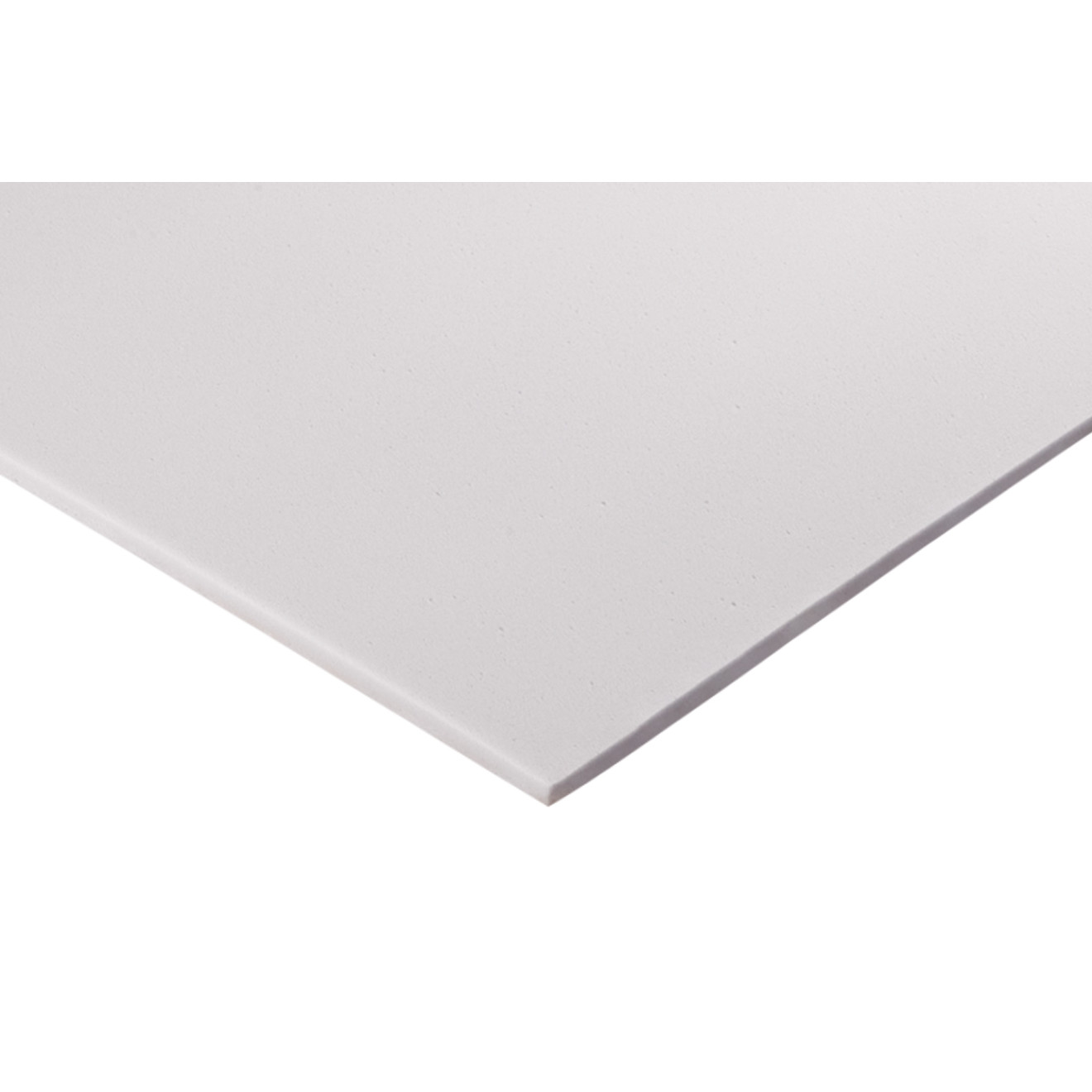 Absorber aus Basotect® G+ Schaumstoff 100cm x 50cm x 1cm,hellgrau,klebend