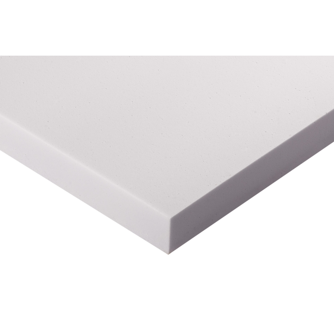 Absorber aus Basotect® G+ Schaumstoff 100cm x 50cm x 6cm,hellgrau,klebend