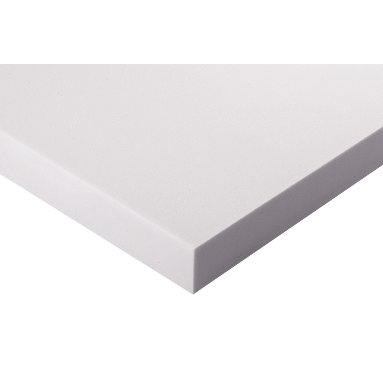 Absorber aus Basotect® G+ Schaumstoff 100cm x 50cm x 7cm,hellgrau,klebend