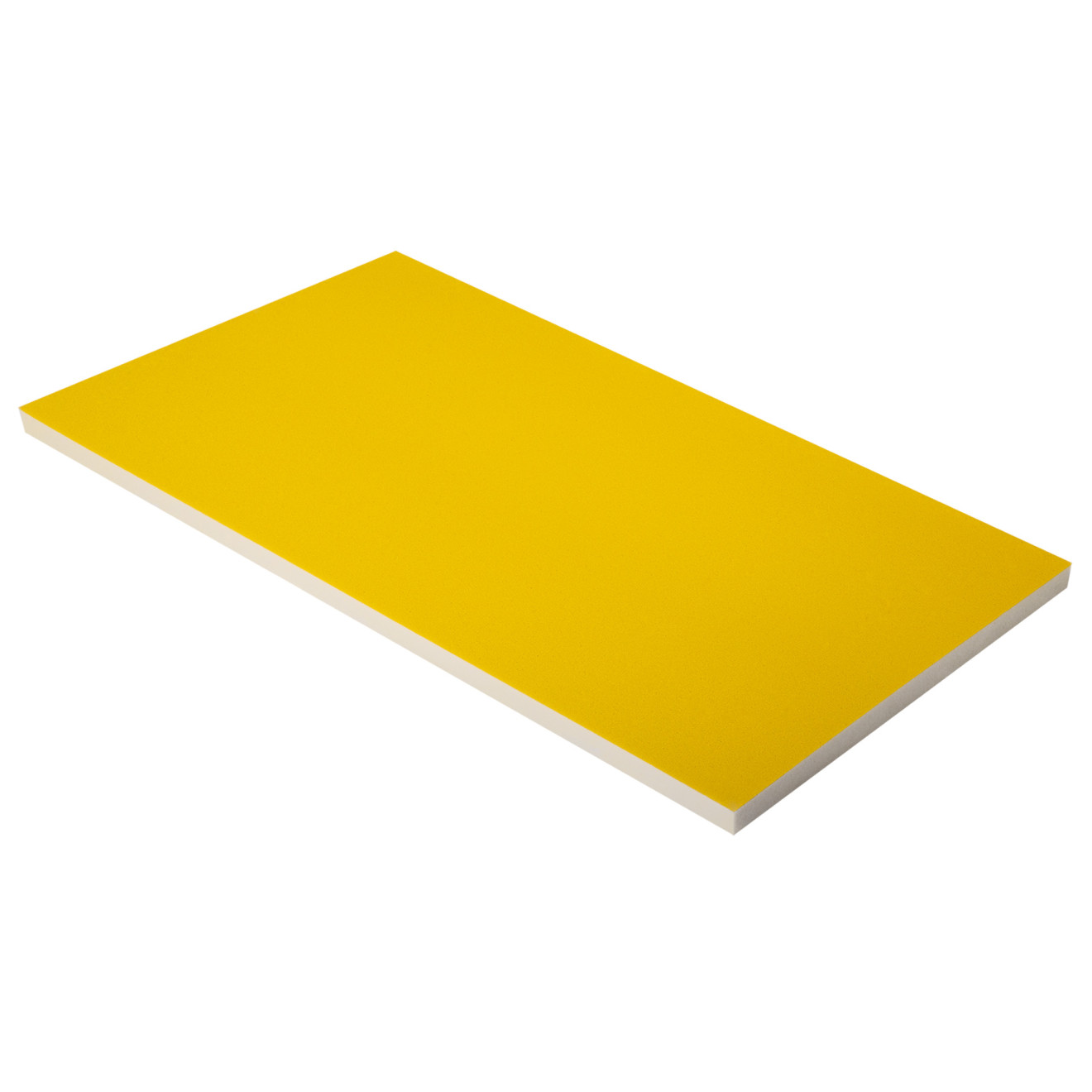Absorber aus Basotect® 100cm x 50cm x 3cm, gelb