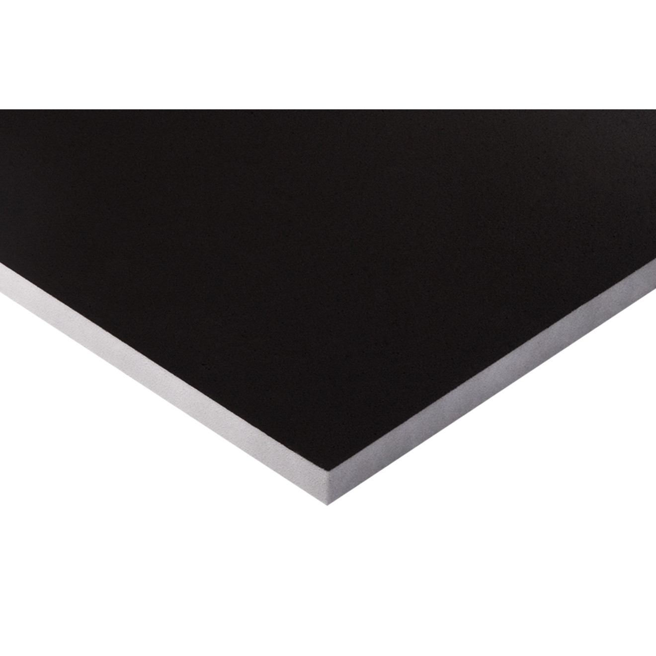 Absorber aus Basotect® 100cm x 50cm x 3cm, schwarz