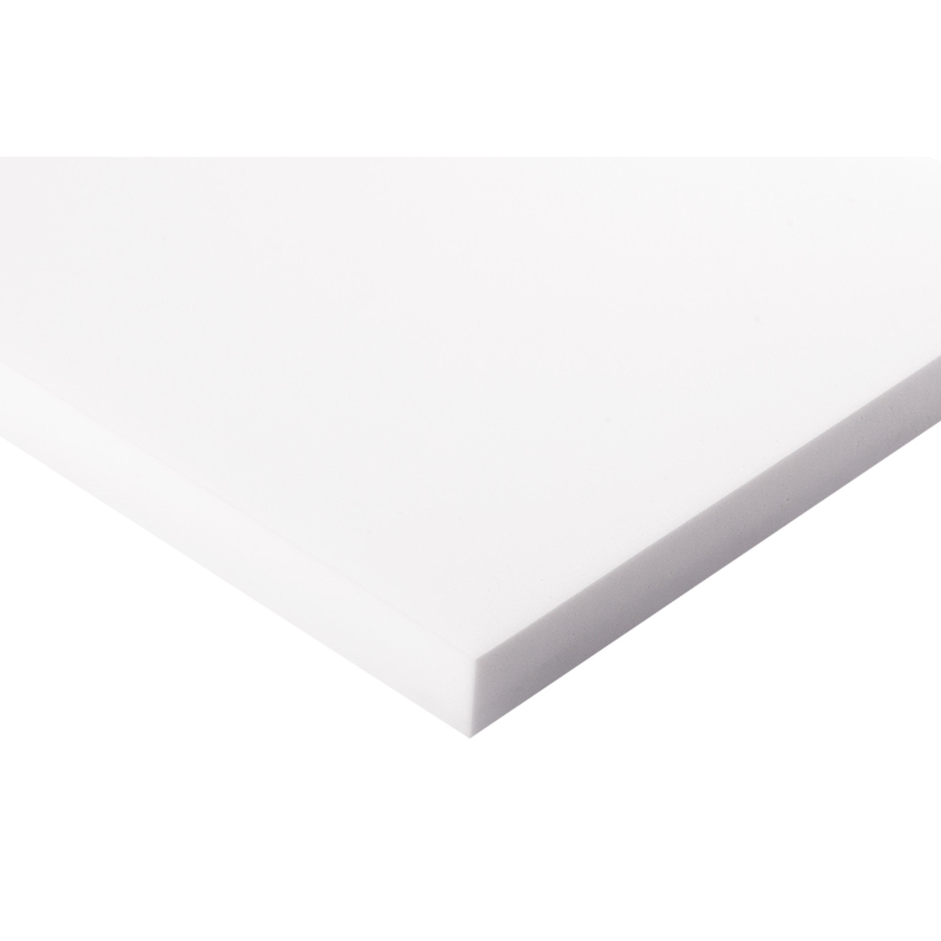 Absorber aus Basotect® Schaumstoff 100cm x 50cm x 5cm,weiss,klebend