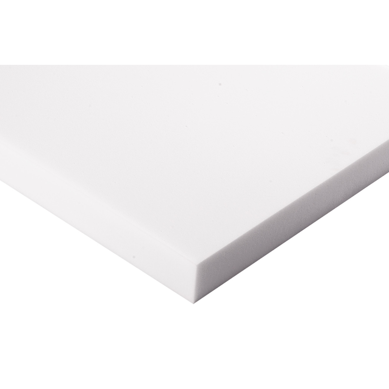 Absorber aus Basotect® Schaumstoff 100cm x 50cm x 6cm,weiss,klebend