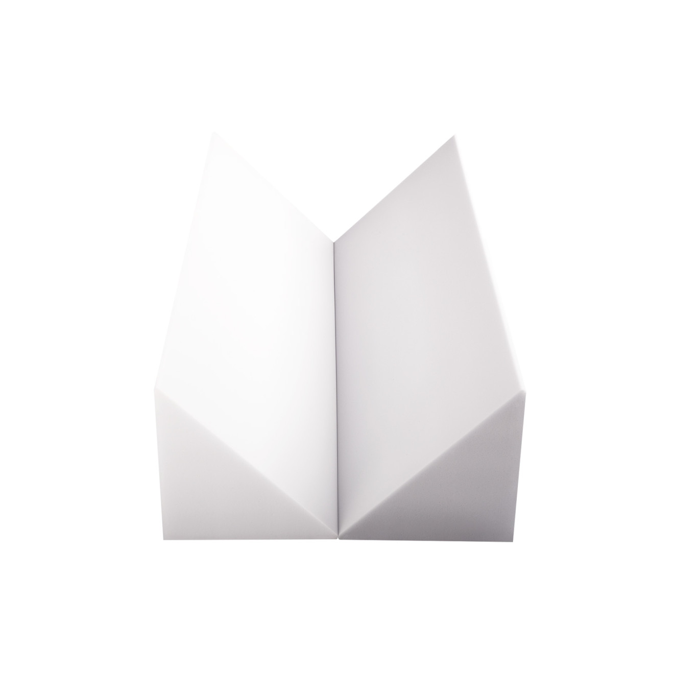 Bassabsorber aus Basotect® G+ 100cm x 25cm x 25cm hellgrau