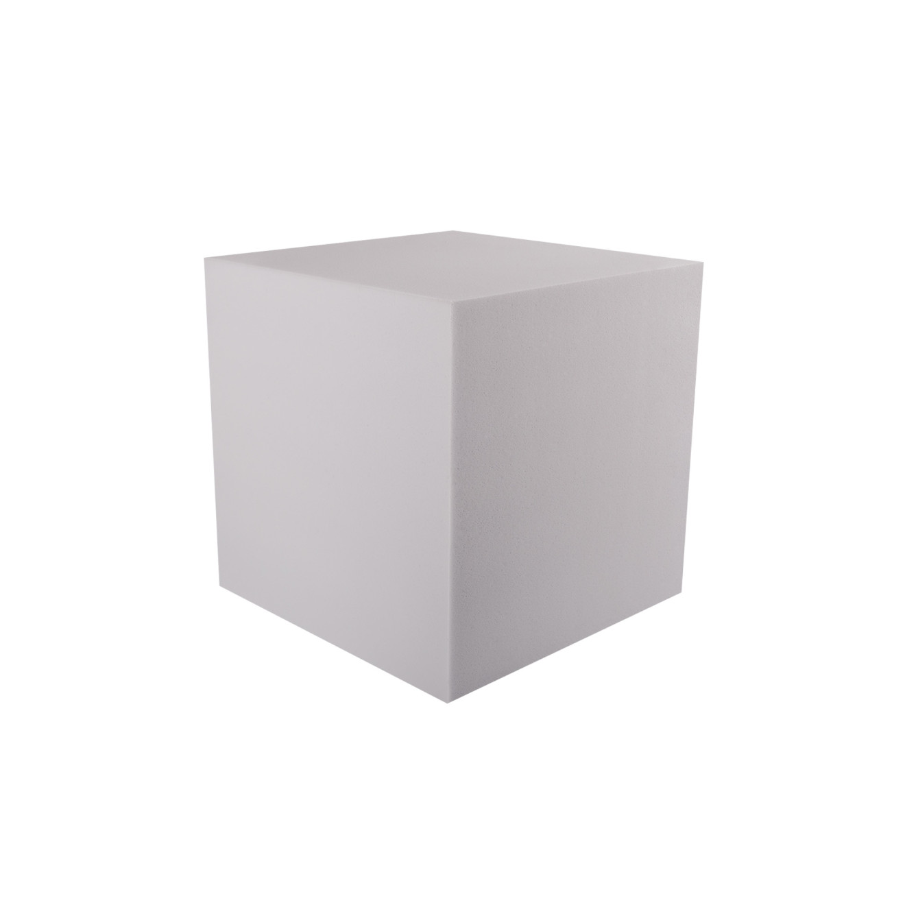 Akustikwürfel aus Basotect® G+ 40 x 40 x 40cm, hellgrau