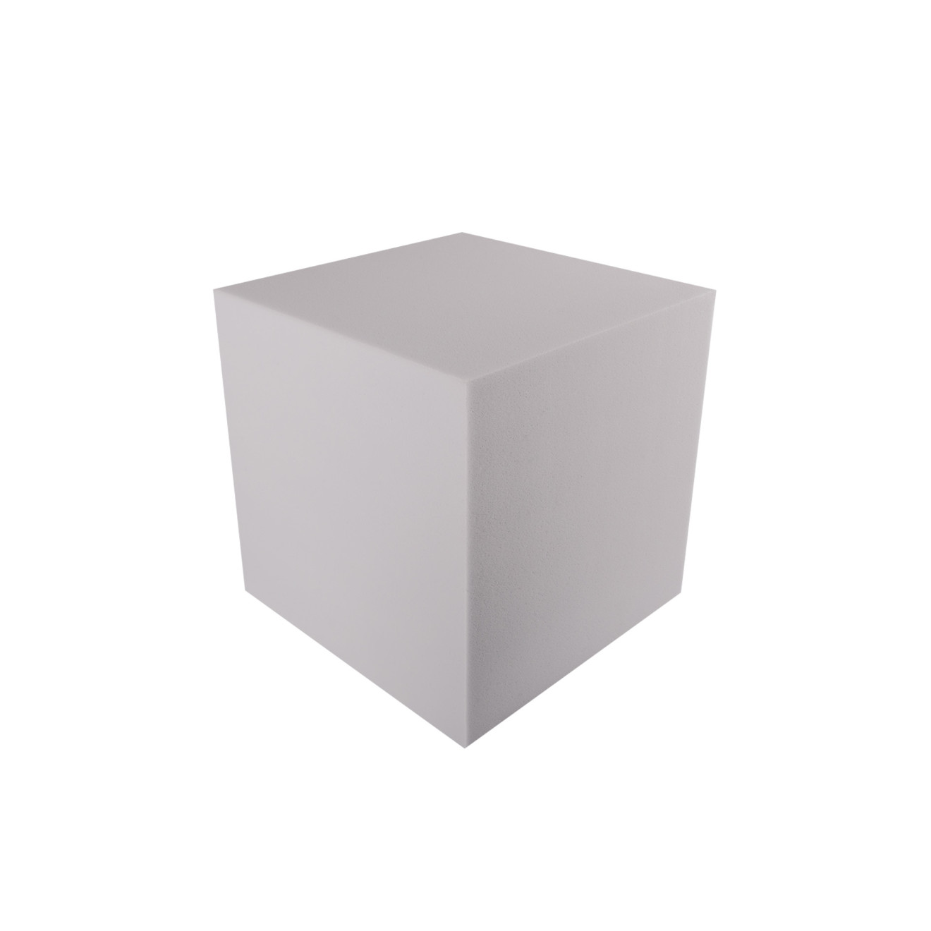 Akustikwürfel aus Basotect® G+ 40 x 40 x 40cm, hellgrau