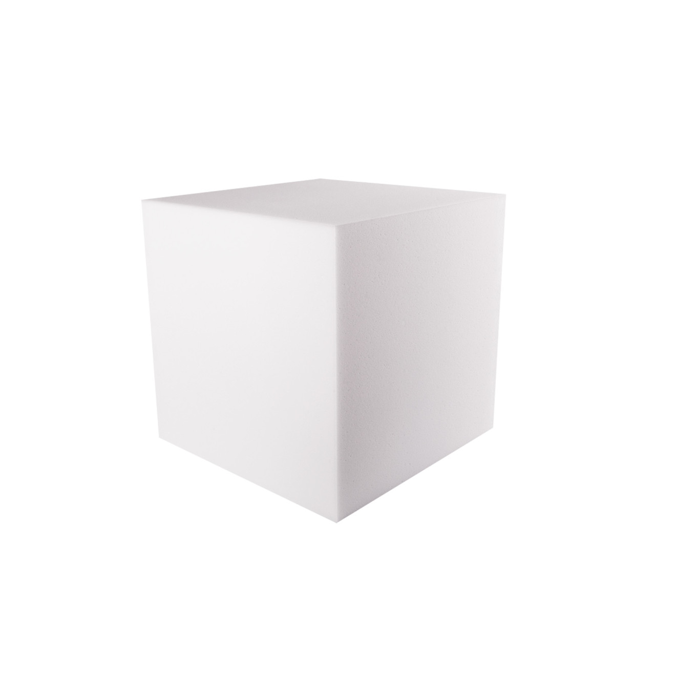 Akustikwürfel aus Basotect® 40 x 40 x 40cm, weiss
