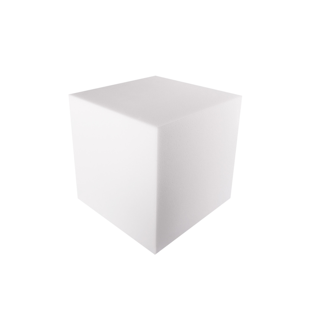 Akustikwürfel aus Basotect® 40 x 40 x 40cm, weiss