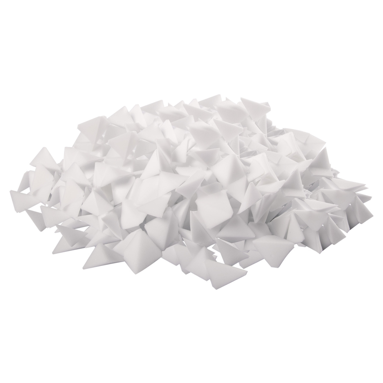 Schaumstoffflocken aus Basotect® 225 Liter - schwer entflammbar DIN 4102 B1