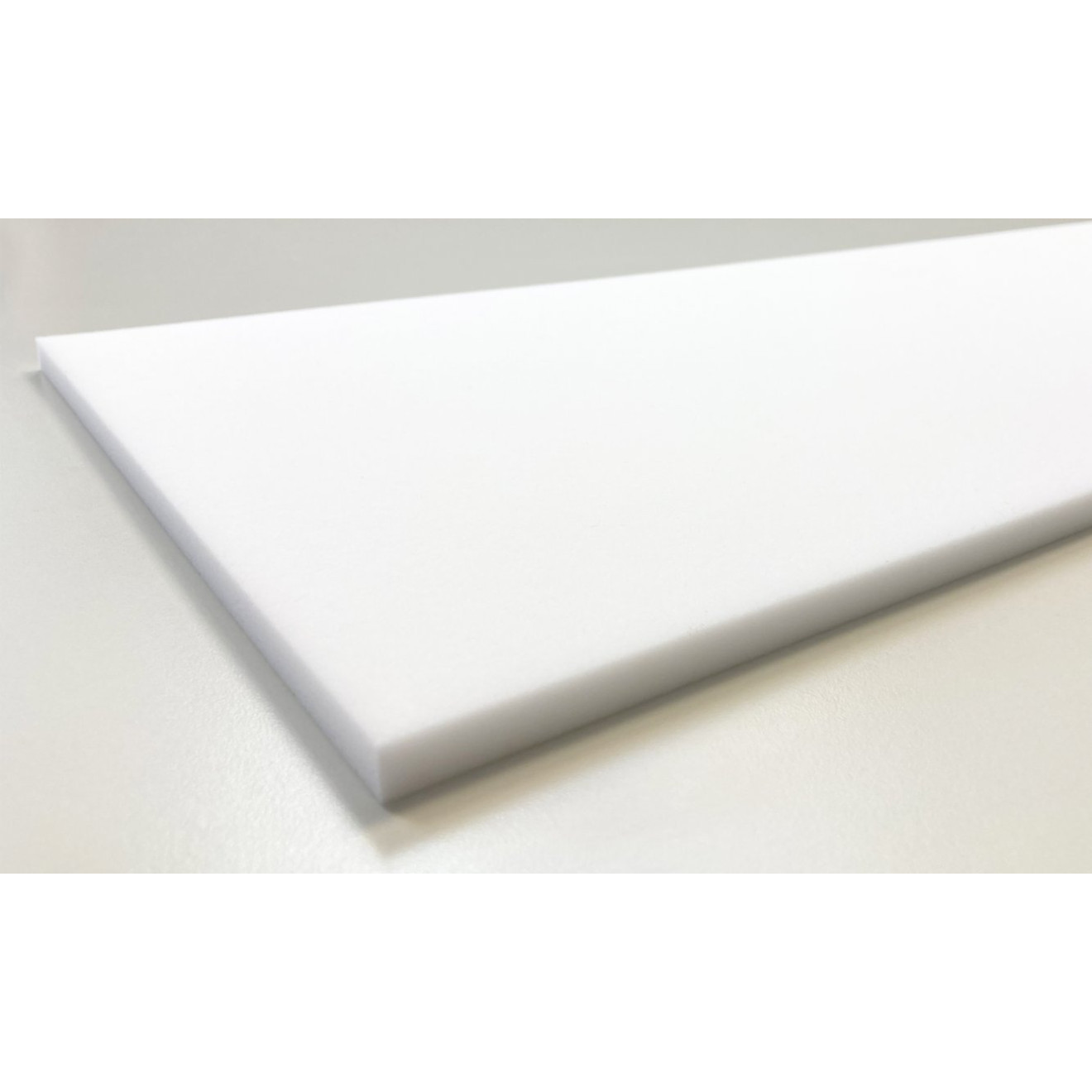 Absorber aus Basotect® Schaumstoff 100cm x 25cm x 2cm, weiss