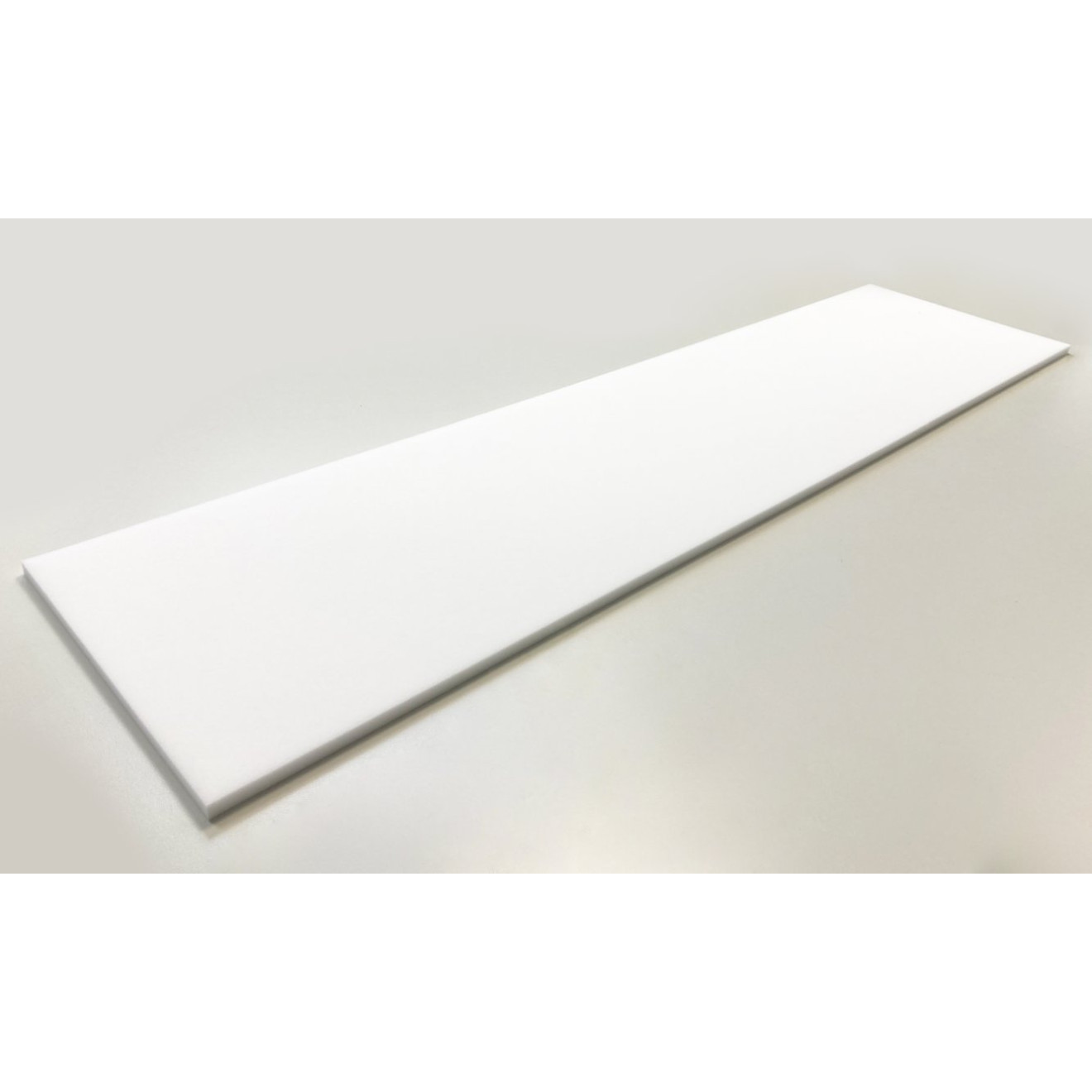 Absorber aus Basotect® Schaumstoff 100cm x 25cm x 2cm, weiss