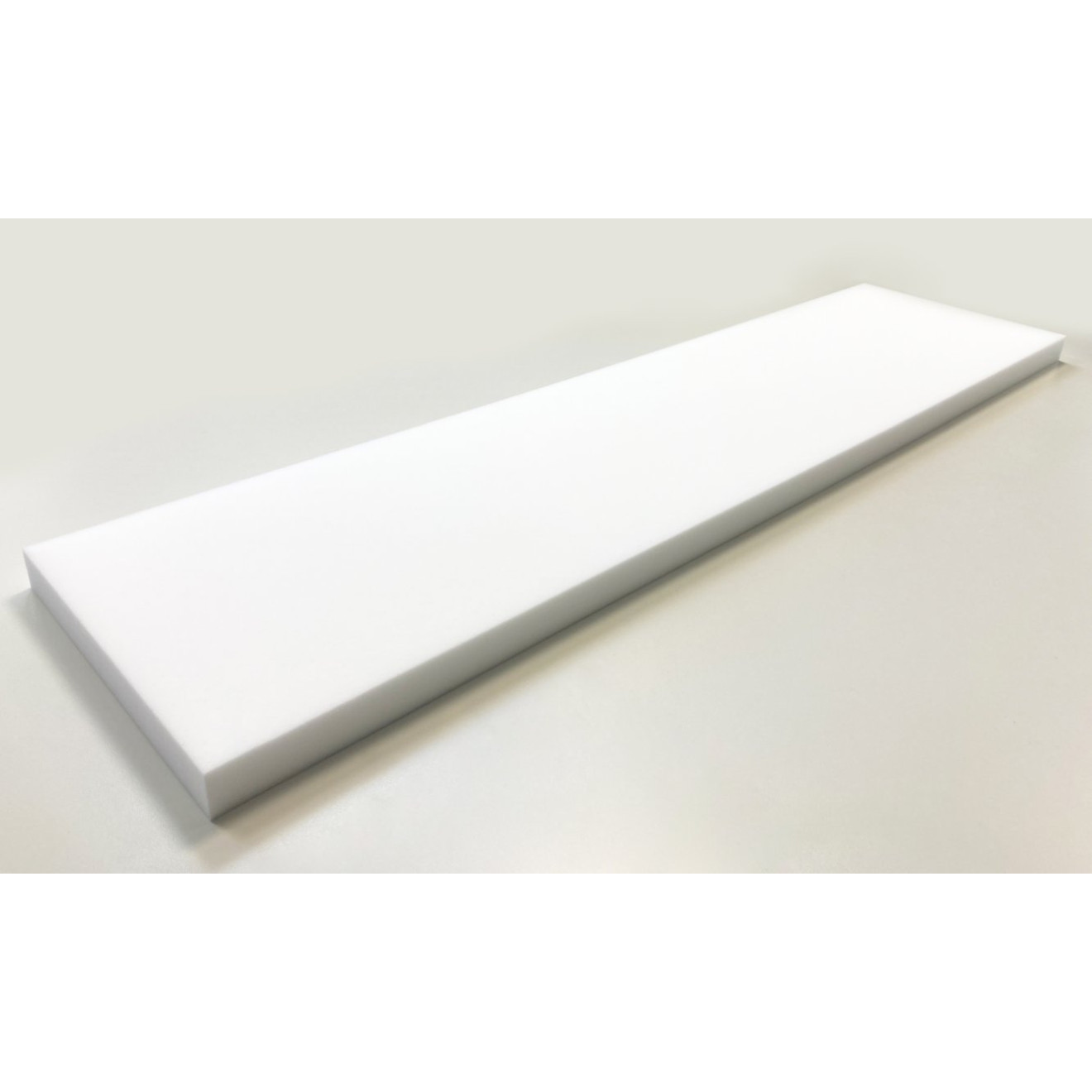 Absorber aus Basotect® Schaumstoff 100cm x 25cm x 3cm, weiss