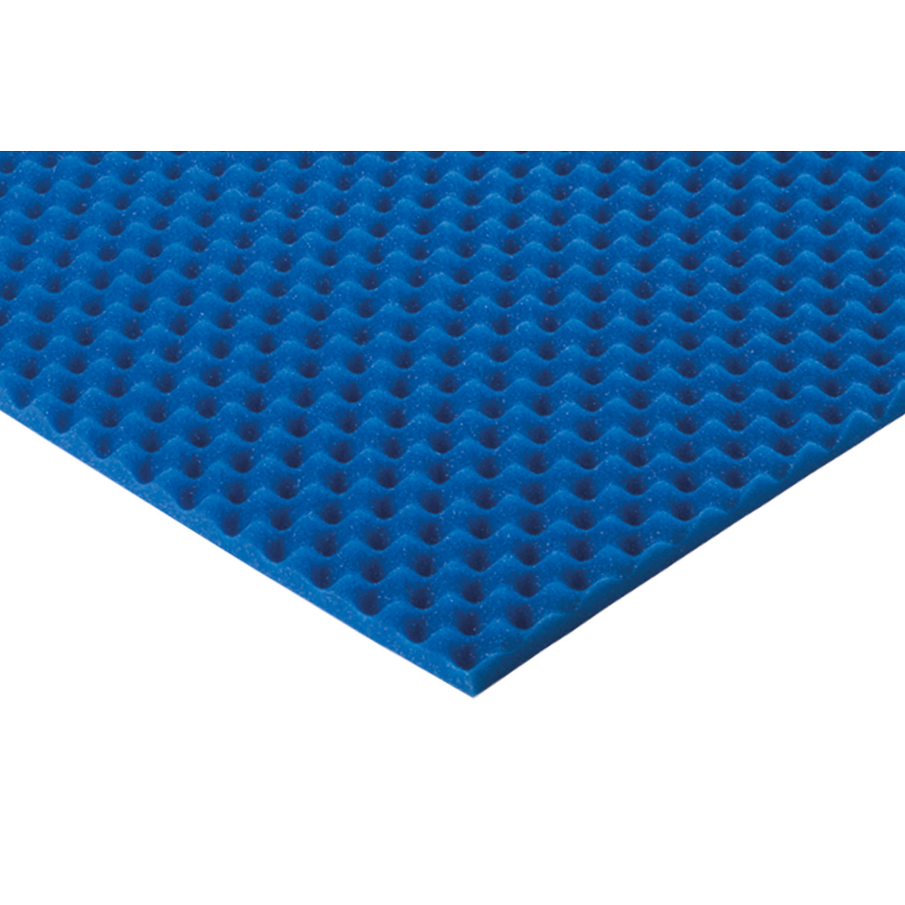Blauer Akustikschaumstoff Noppenschaumstoff 100x50x2cm