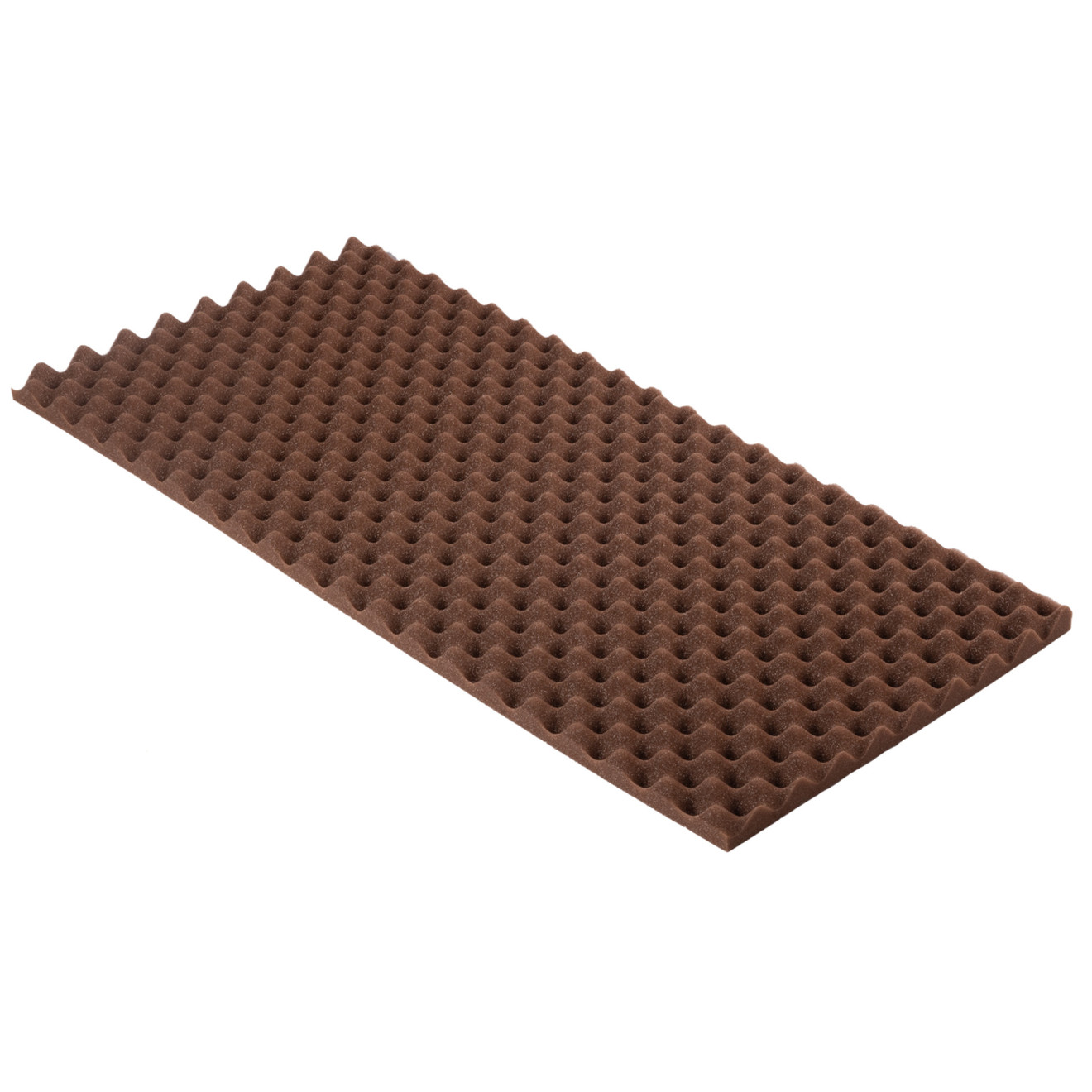 Noppenschaumstoff Colorline 95 x 45 x 3cm braun PU Schaumstoff