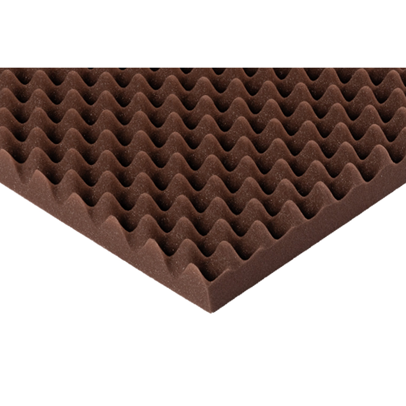 Noppenschaumstoff Colorline 95 x 45 x 5cm braun PU Schaumstoff