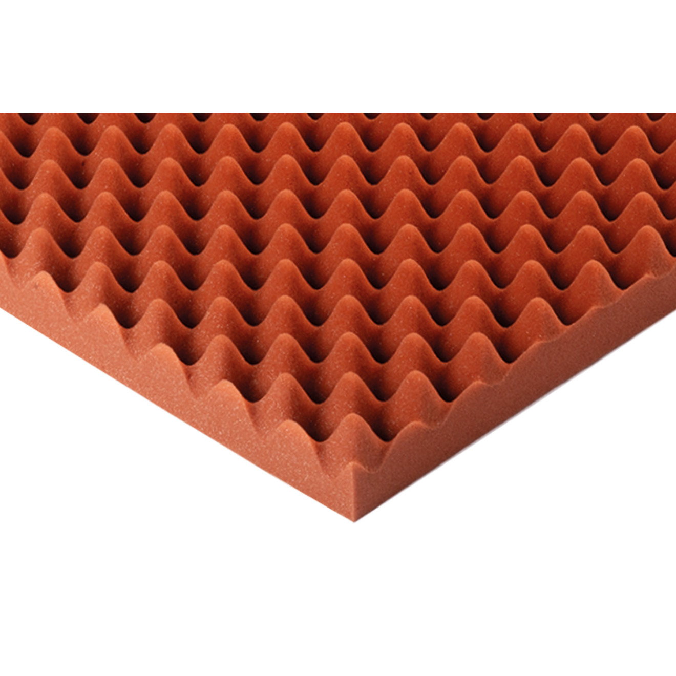 Noppenschaumstoff Colorline 95 x 45 x 5cm orange PU Schaumstoff