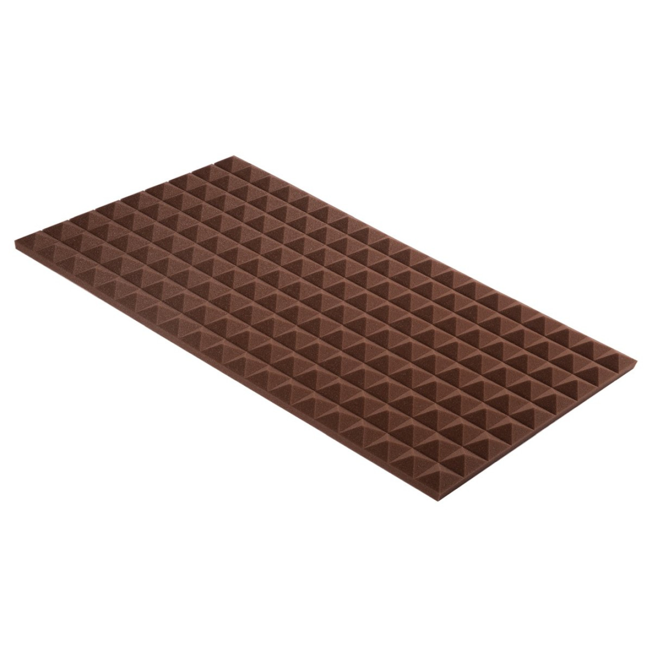 Pyramidenschaumstoff Colorline 95 x 45 x 3cm braun PU Schaumstoff
