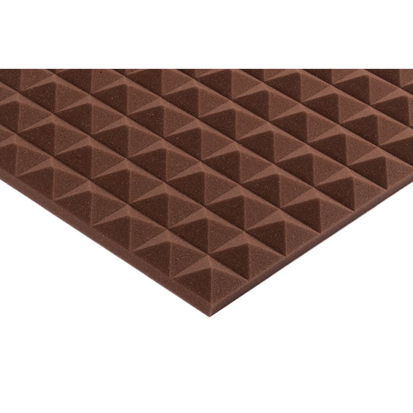Pyramidenschaumstoff Colorline 95 x 45 x 3cm braun PU Schaumstoff