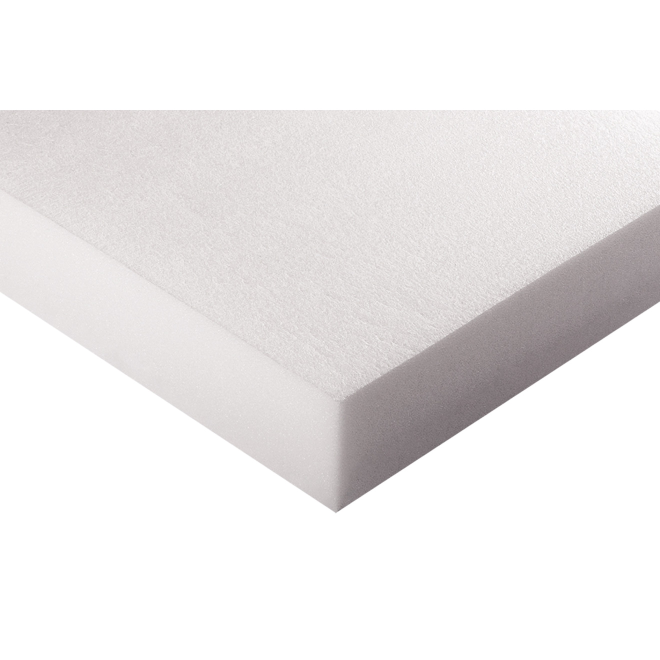 Ethafoam 100cm x 50cm x 10cm, weiss