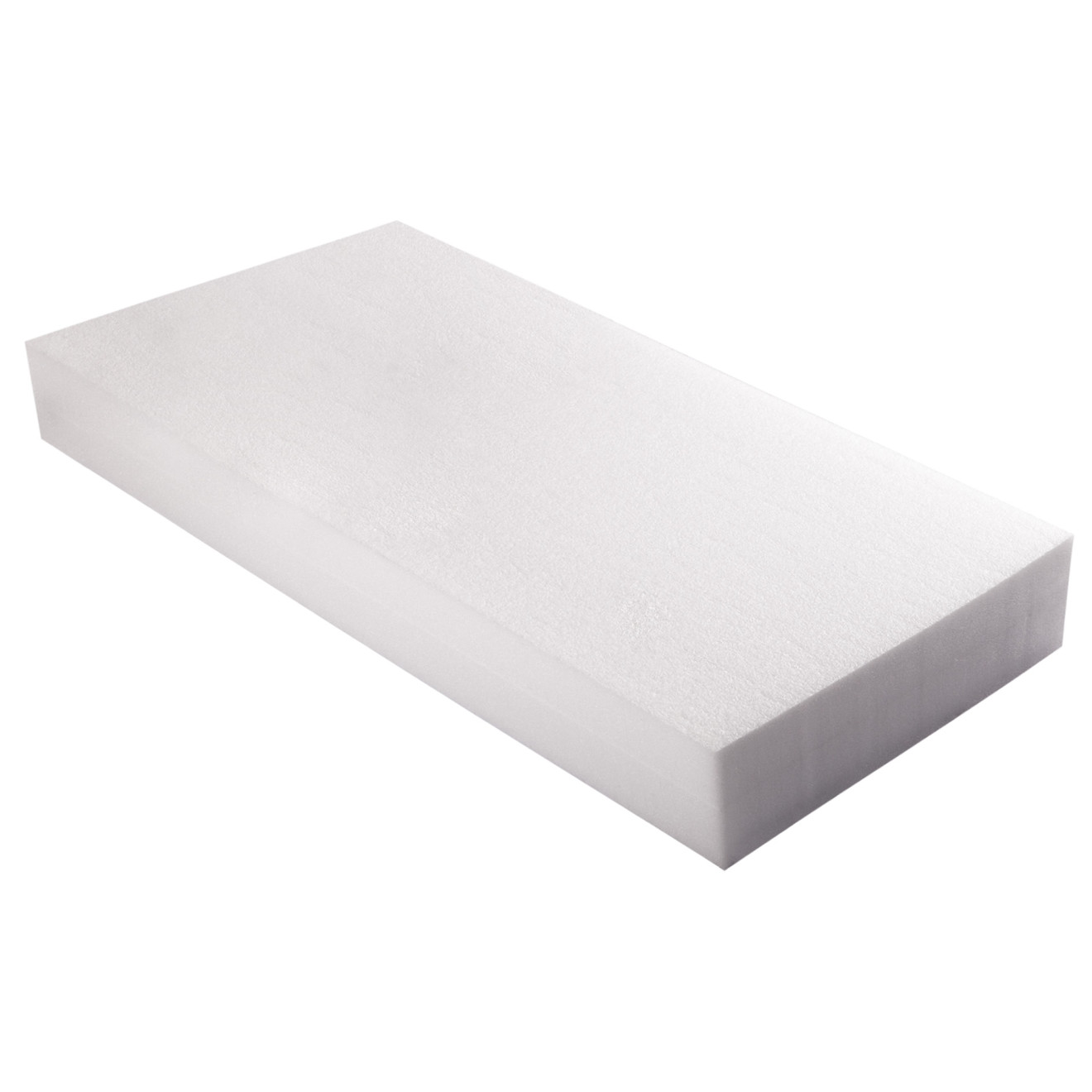 Ethafoam 100cm x 50cm x 12cm, weiss