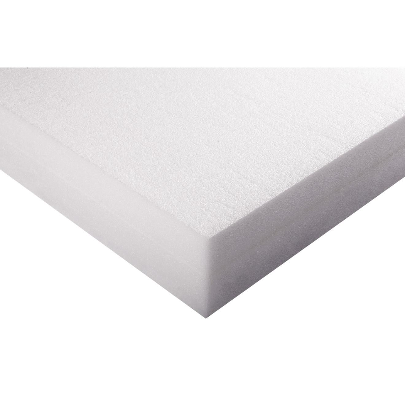 Ethafoam 100cm x 50cm x 12cm, weiss