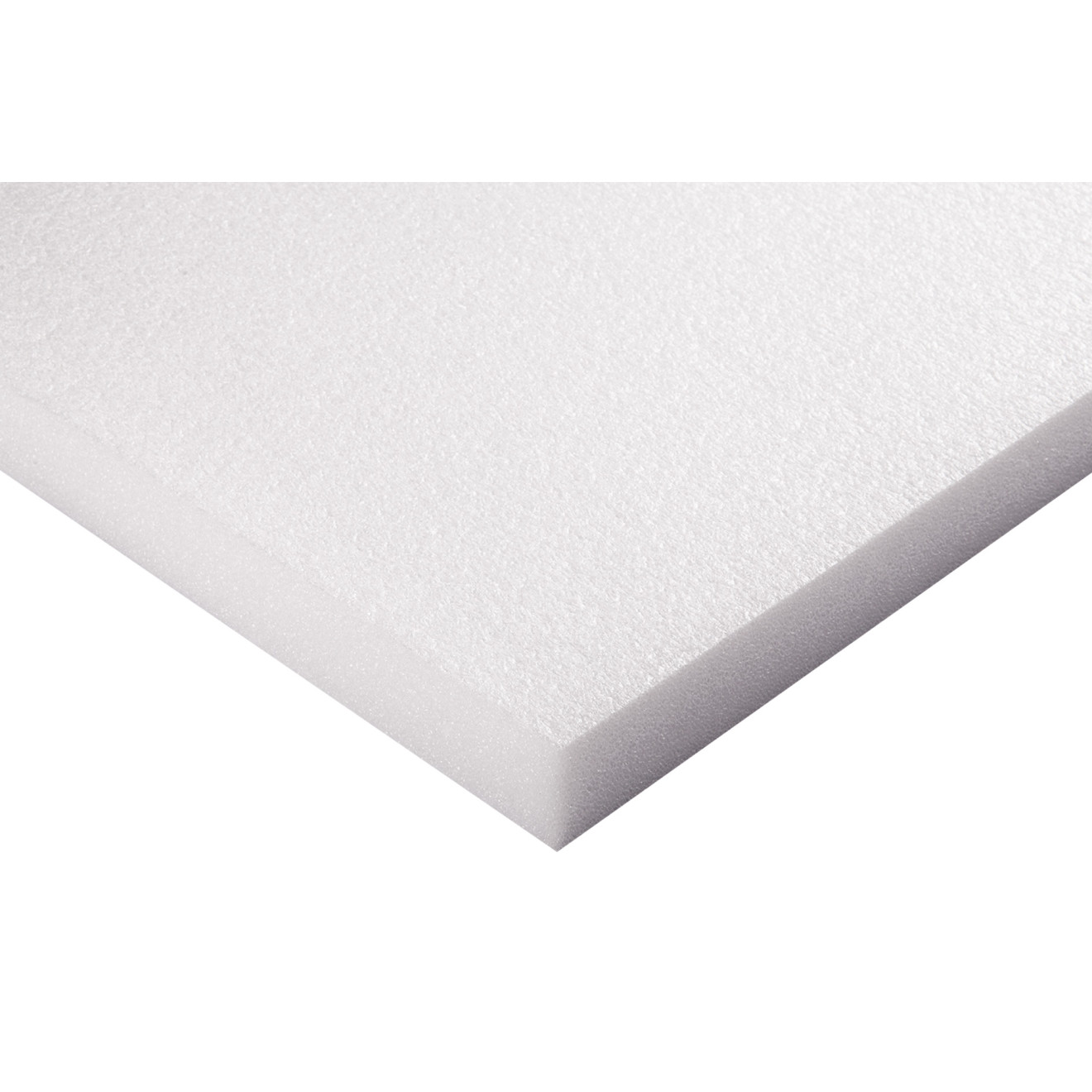 Ethafoam 100cm x 50cm x 4cm, weiss